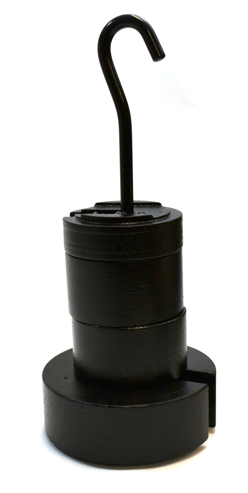 10 Kg Iron Slotted Mass Set - (1) 5 Kg, (2) 2 Kg, (1) 1 Kg, (1) 0.5 Kg Hanger