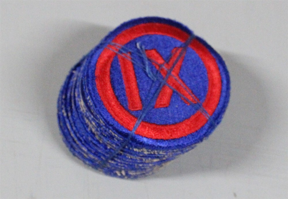 Army Patch: IX Corps (9th Corps), WWII era - Lot of 20