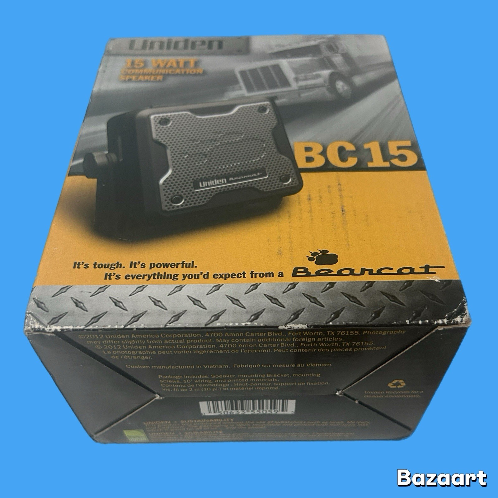 Open Box - Uniden BC15 Communication Speaker