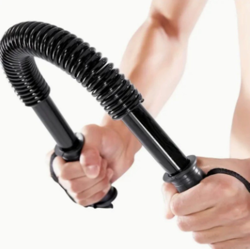 Men's Arm Strength Bar 50kg  Spring 60 Exercise Arm Strength Chest Muscle Train