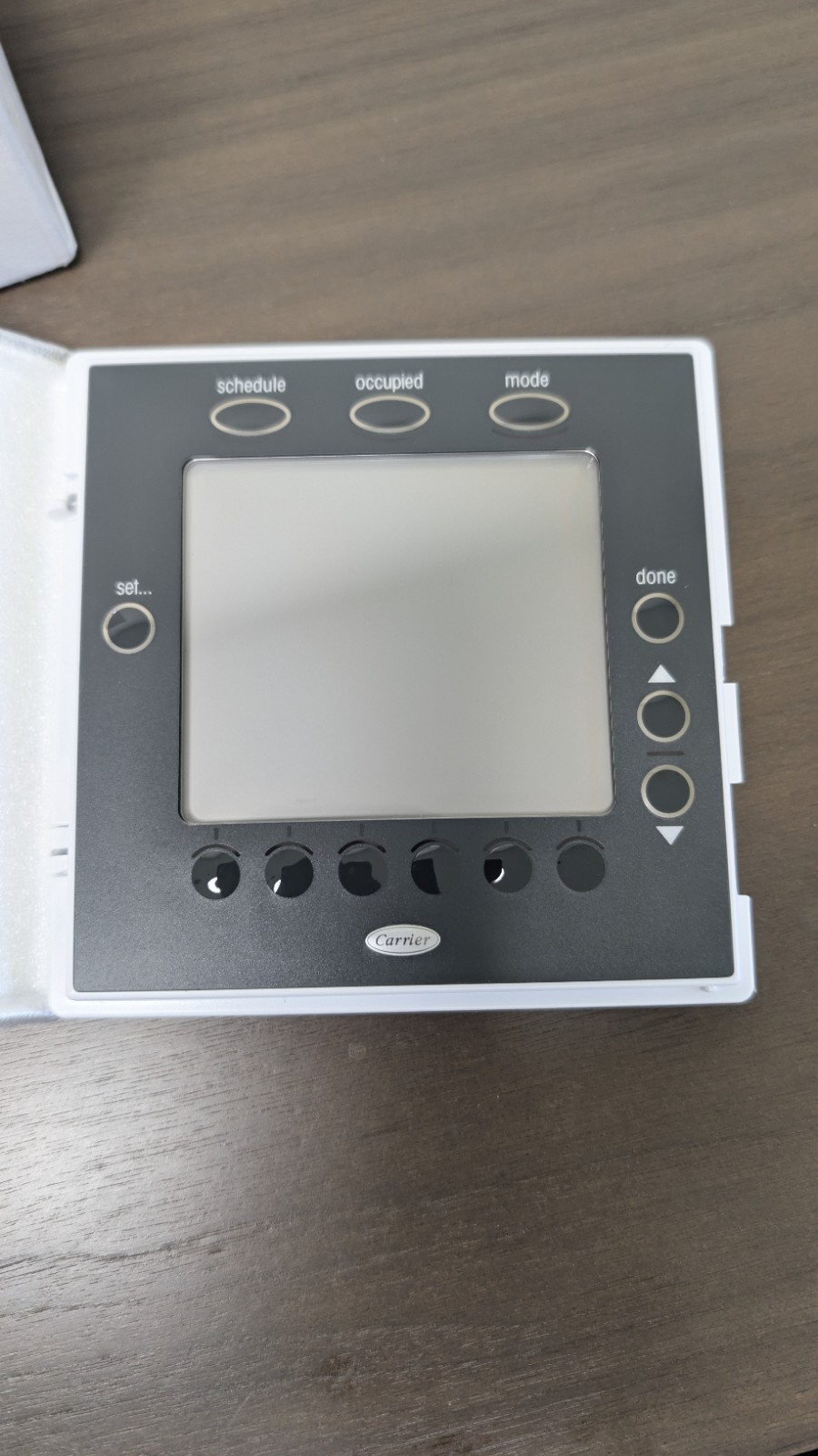 Carrier 33CS2PPRH-03 7Day,5/2,Or1Day Commerical  Thermostat w/Humidifier