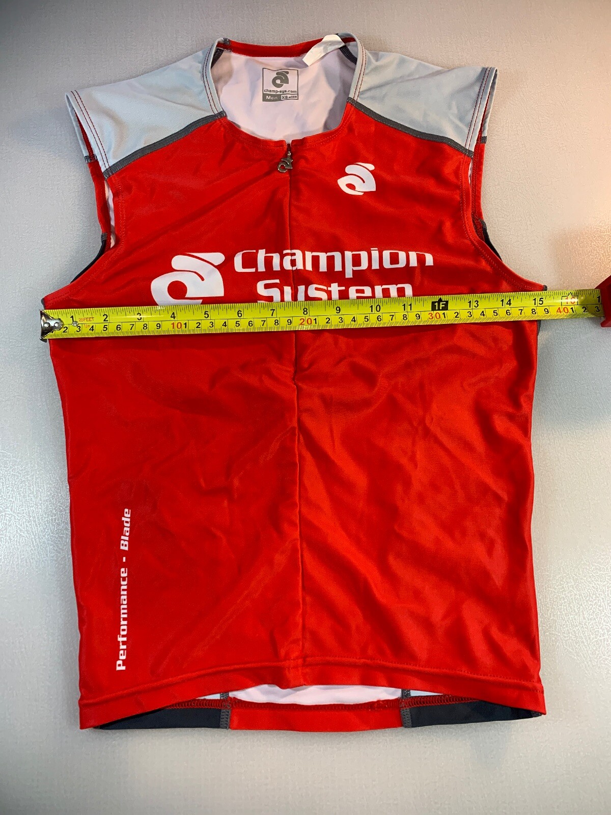 Champion System Mens Blade Tri Triathlon Top XSmall XS (6545-6)