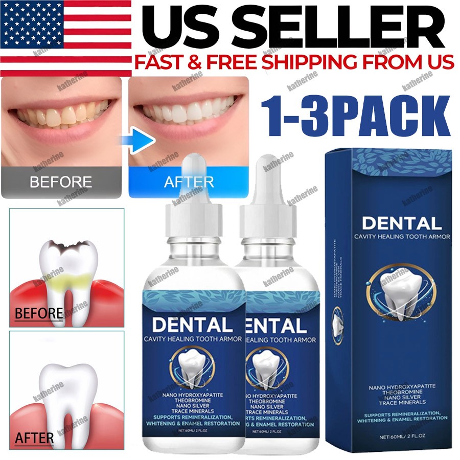 1-3PACK 60ml Tooth care solution Cavity Healing Tooth Armor NEW HOT