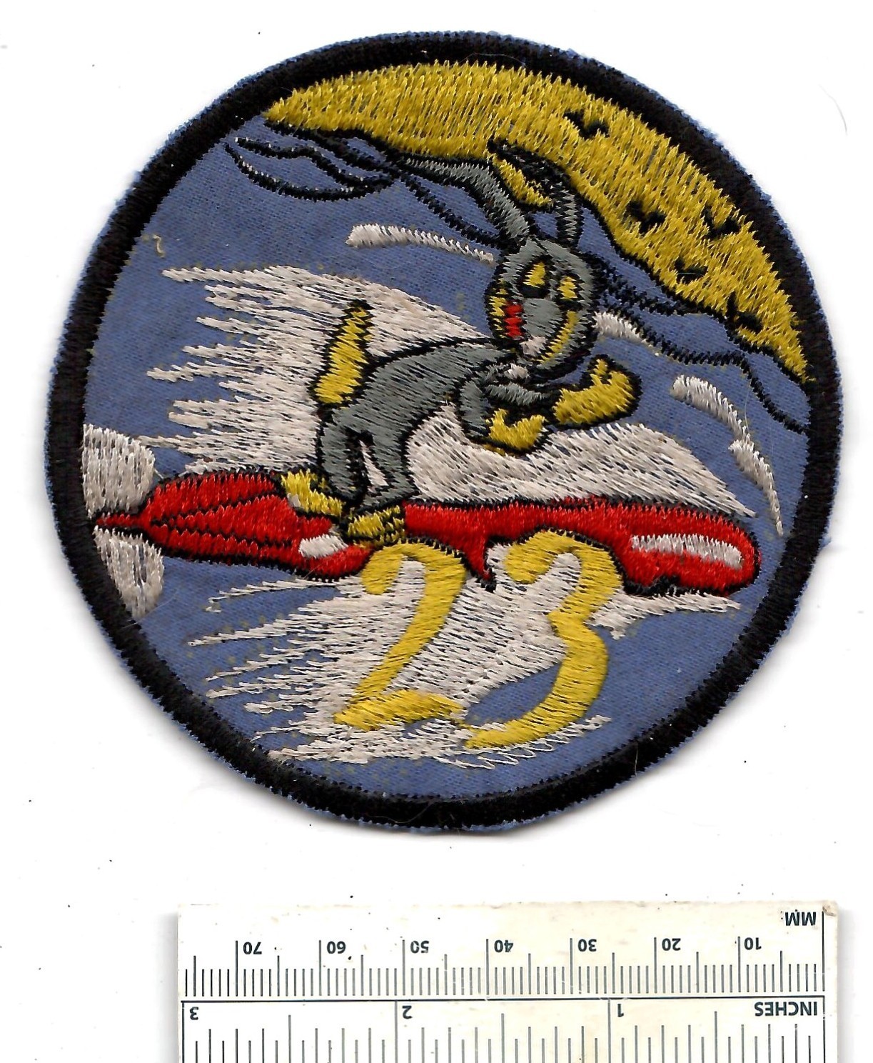 WW2 Bugs Bunny 23rd MOSQUITO FLEET Boat Patrol Torpedo PT Squadron WWII Patch
