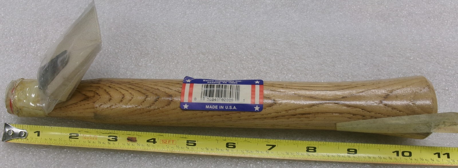 Barco Industries Inc. 10 1/2 Inch Oval-Eye Hardwood Replacement Handle   #T780A