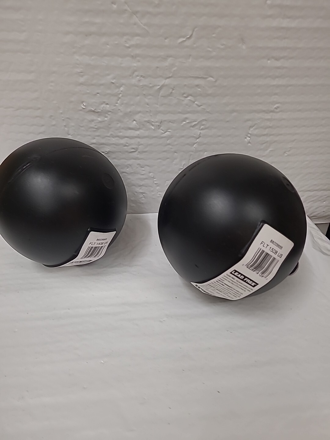 Lot of 2 Watts FLT 150B US / 88005655 6" Black Ball Float
