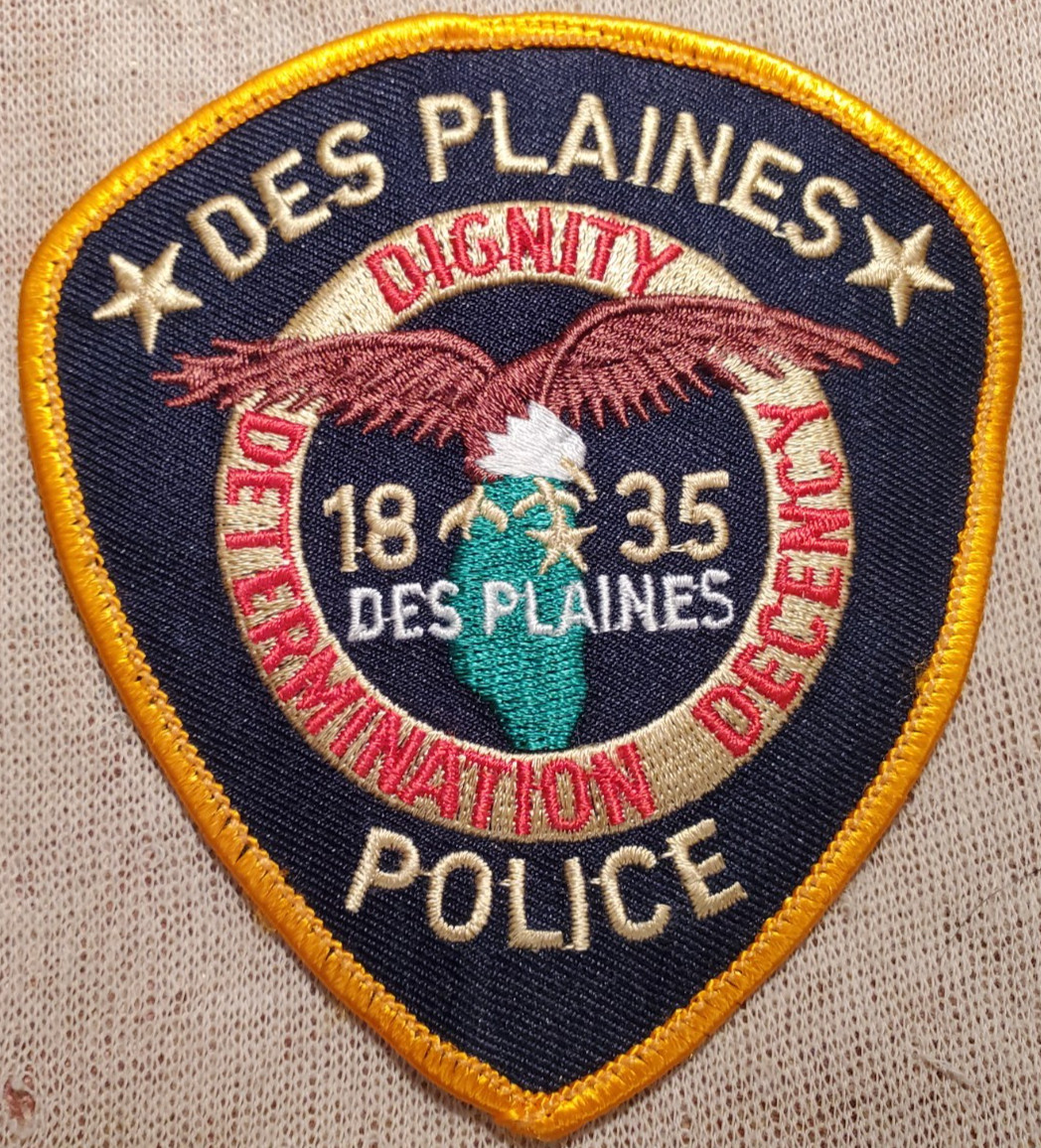 IL Des Plains Illinois Police Patch