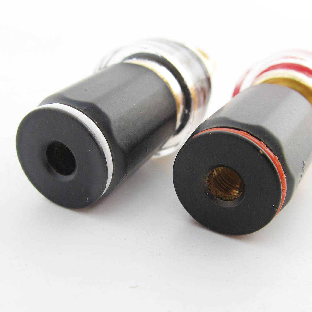 40pcs High Quality Pure Copper HiFi Amplifier Speaker Terminal Binding Post 50mm