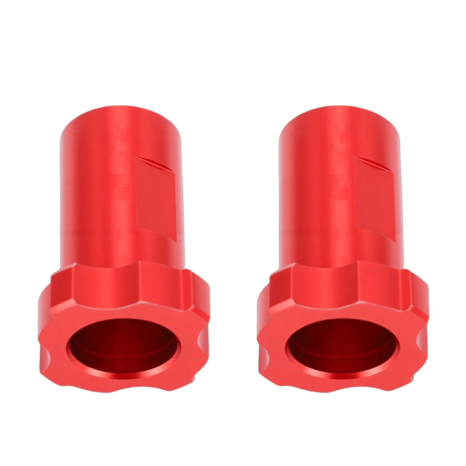 2-Pack Red Spray Cup Adapter Internal Thread M16*1.5mm