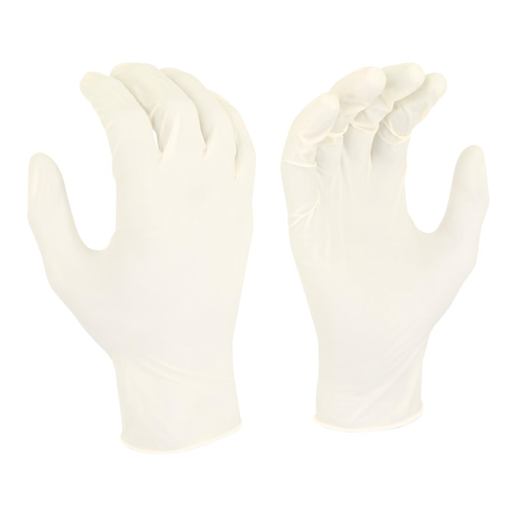 Radians RWG9104 4 Mil Latex Disposable Industrial Grade Gloves