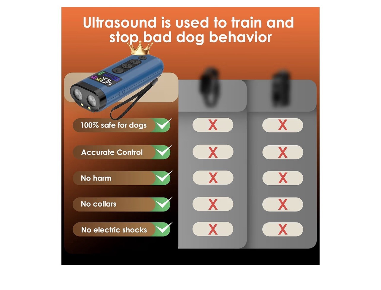 dog bark deterrent device stops bad behavior