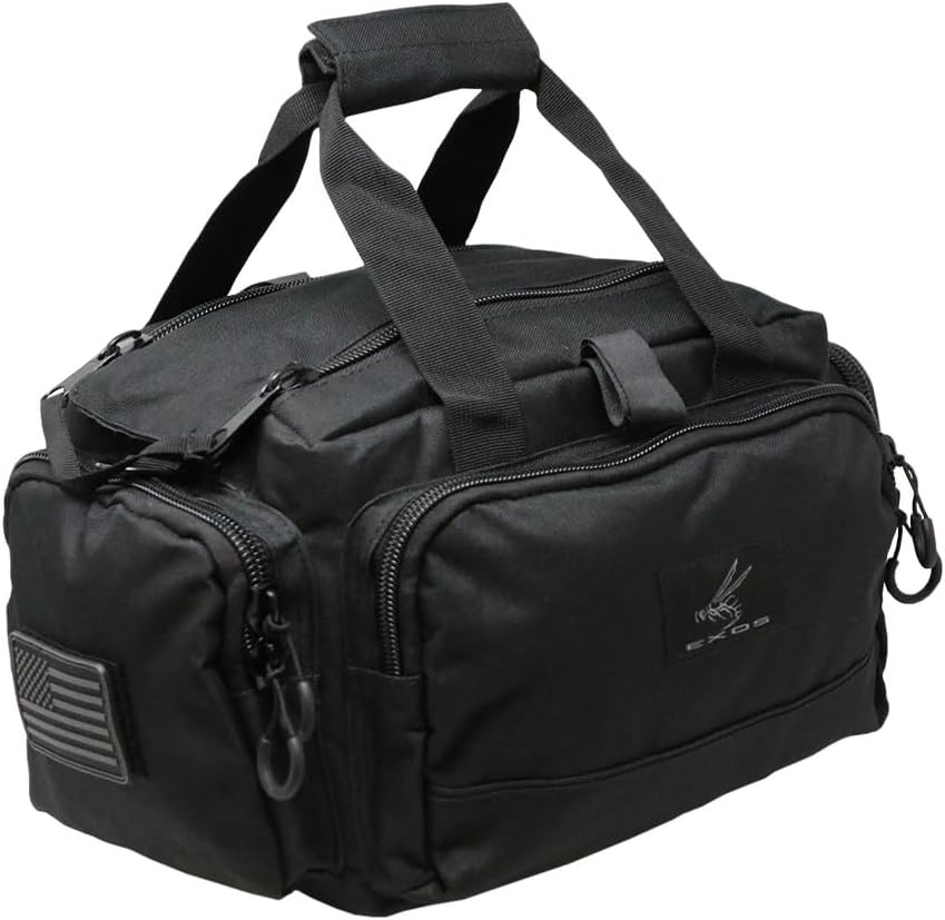 Exos Tactical Range Bag - Medium Size Range Bag for Shooting - Gun Case for Hand