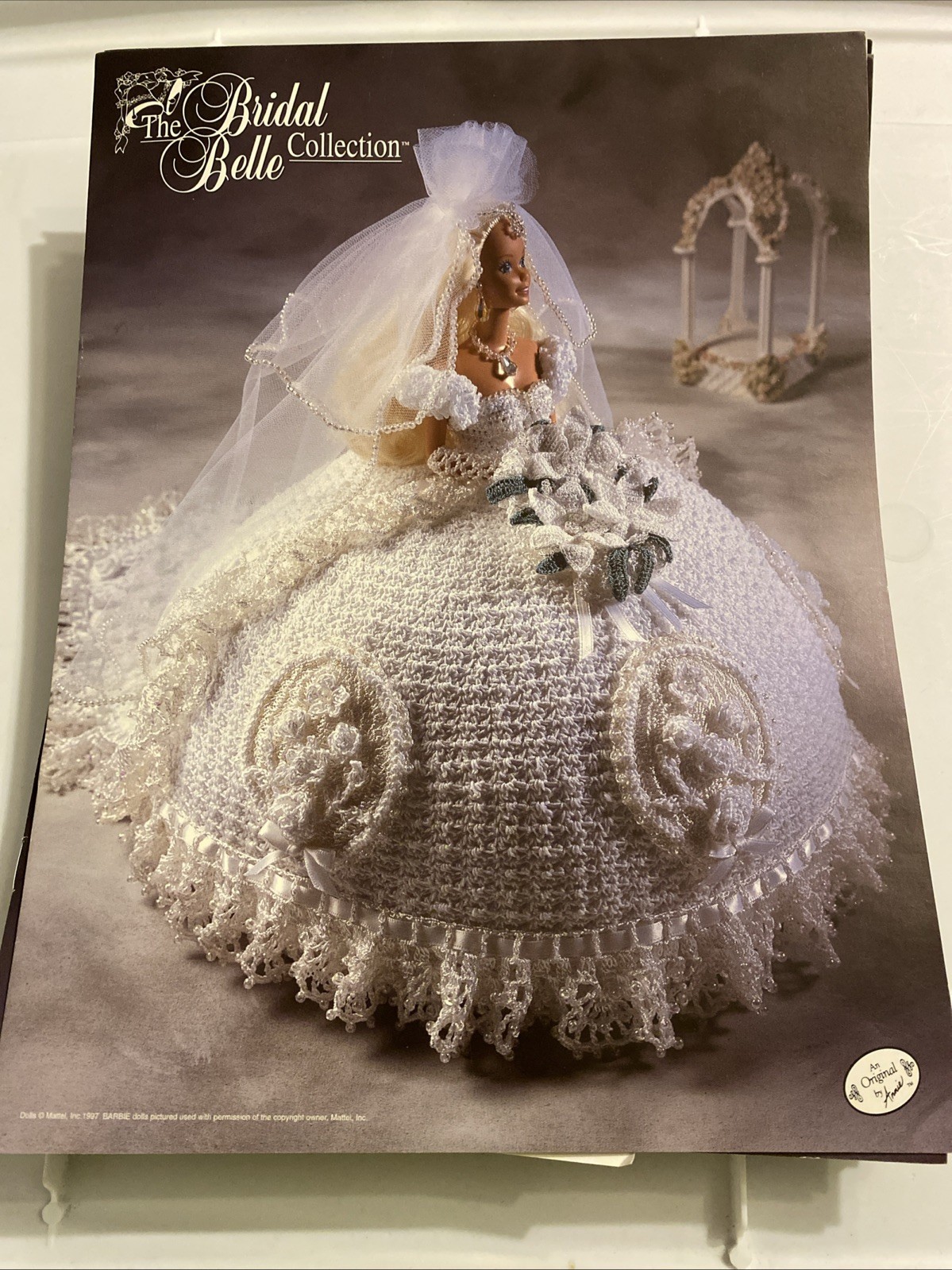 Annie's The Bridal Belle Collection 12 Patterns Calendar Bride Fashion Doll 1997