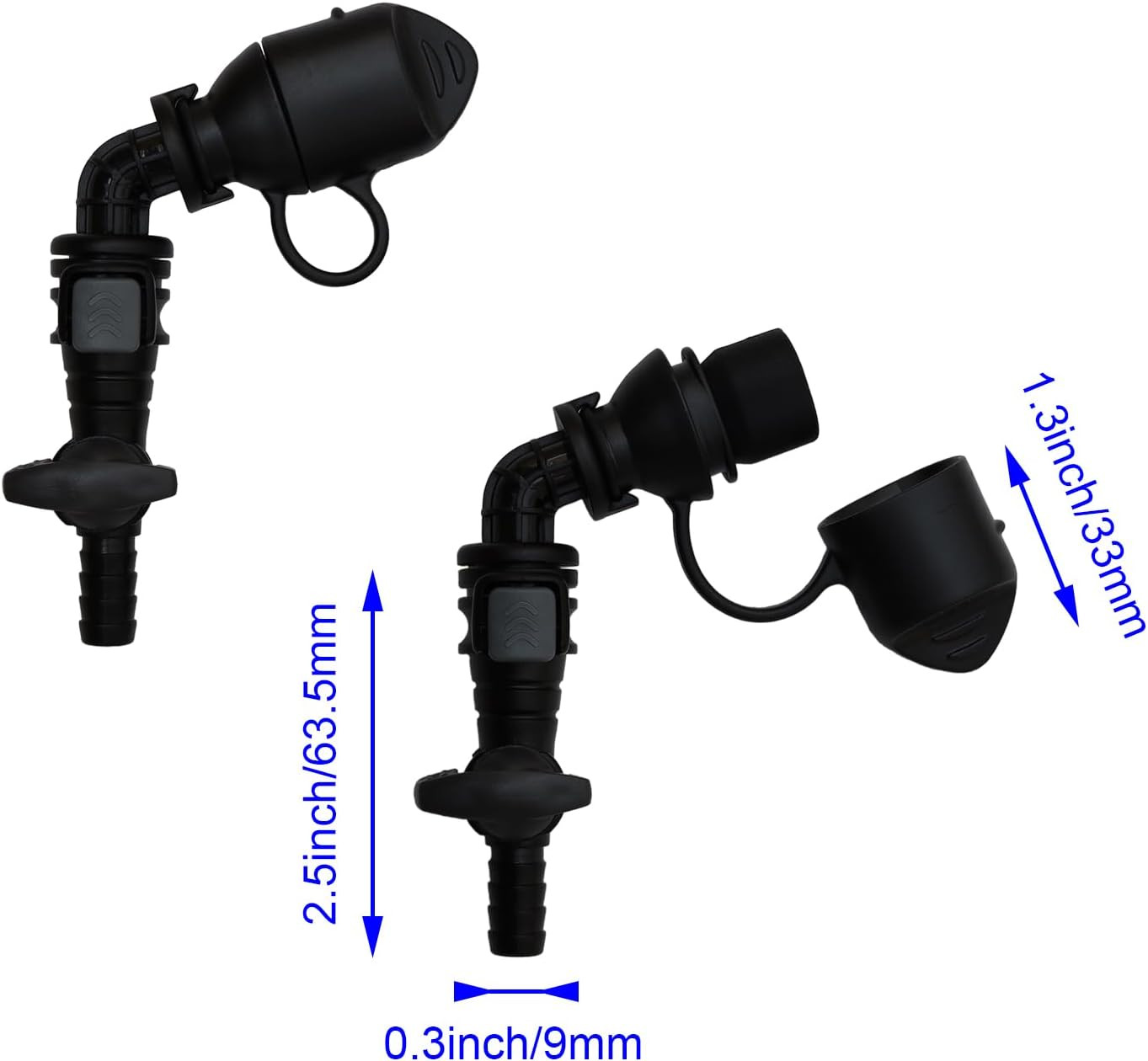 Hydration Bladder Bite Valve Replacement Mouthpiece Fit for Any Water Backpac...