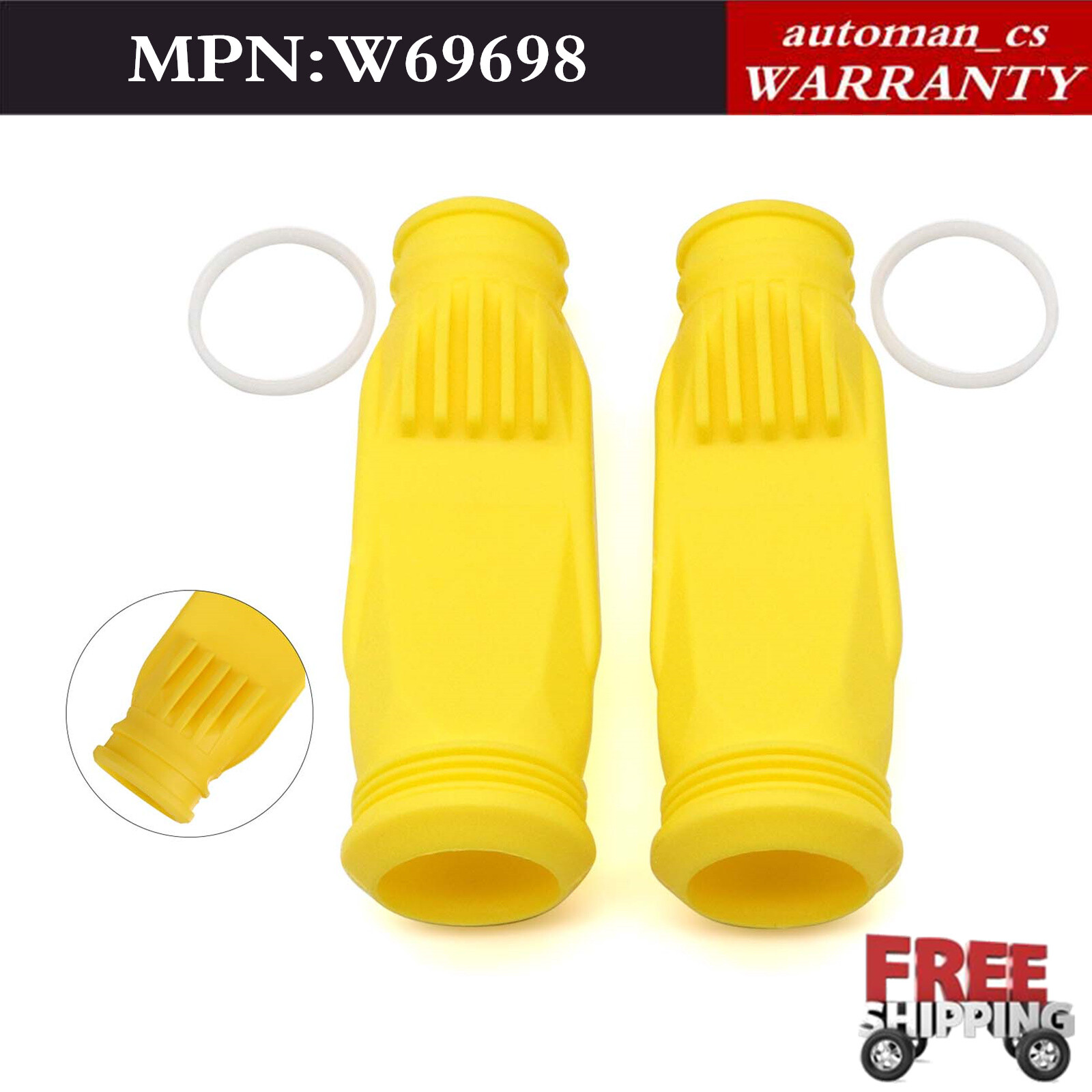 Pool Cleaner Long Life Diaphragm Replace Zodiac Baracuda G3, G4 W69698 - 2 Pack