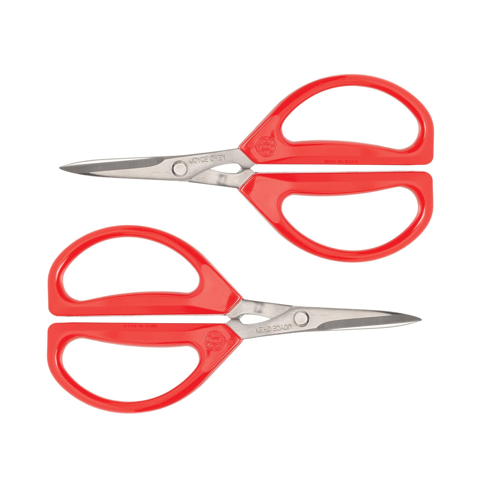Joyce Chen Original Unlimited Kitchen Scissors All Purpose 2 Pack, Red