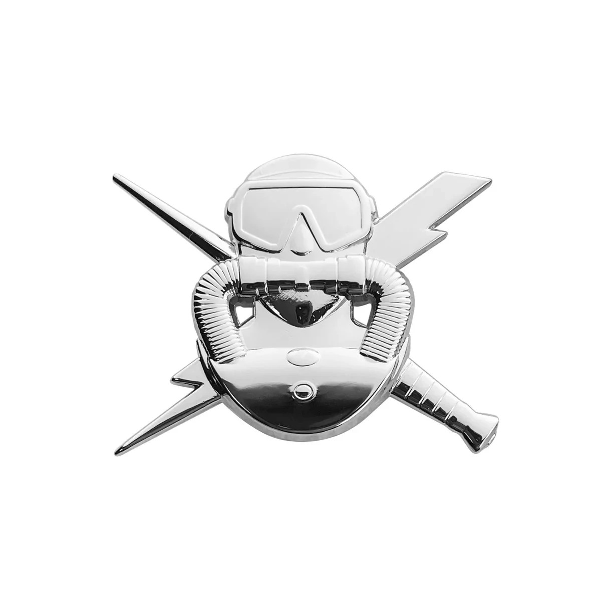 USAF Air Force Badge: Combat Diver regulation size mirror finish