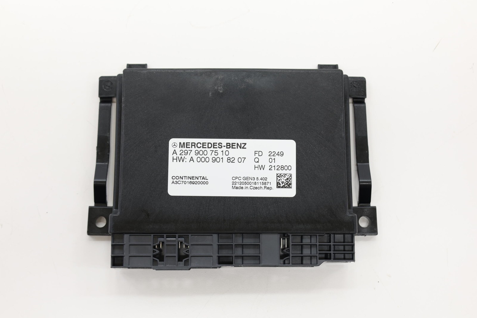 2023 - 2025 MERCEDES EQE350 V295 RWD TRANSMISSION CONTROL MODULE OEM A2979007510