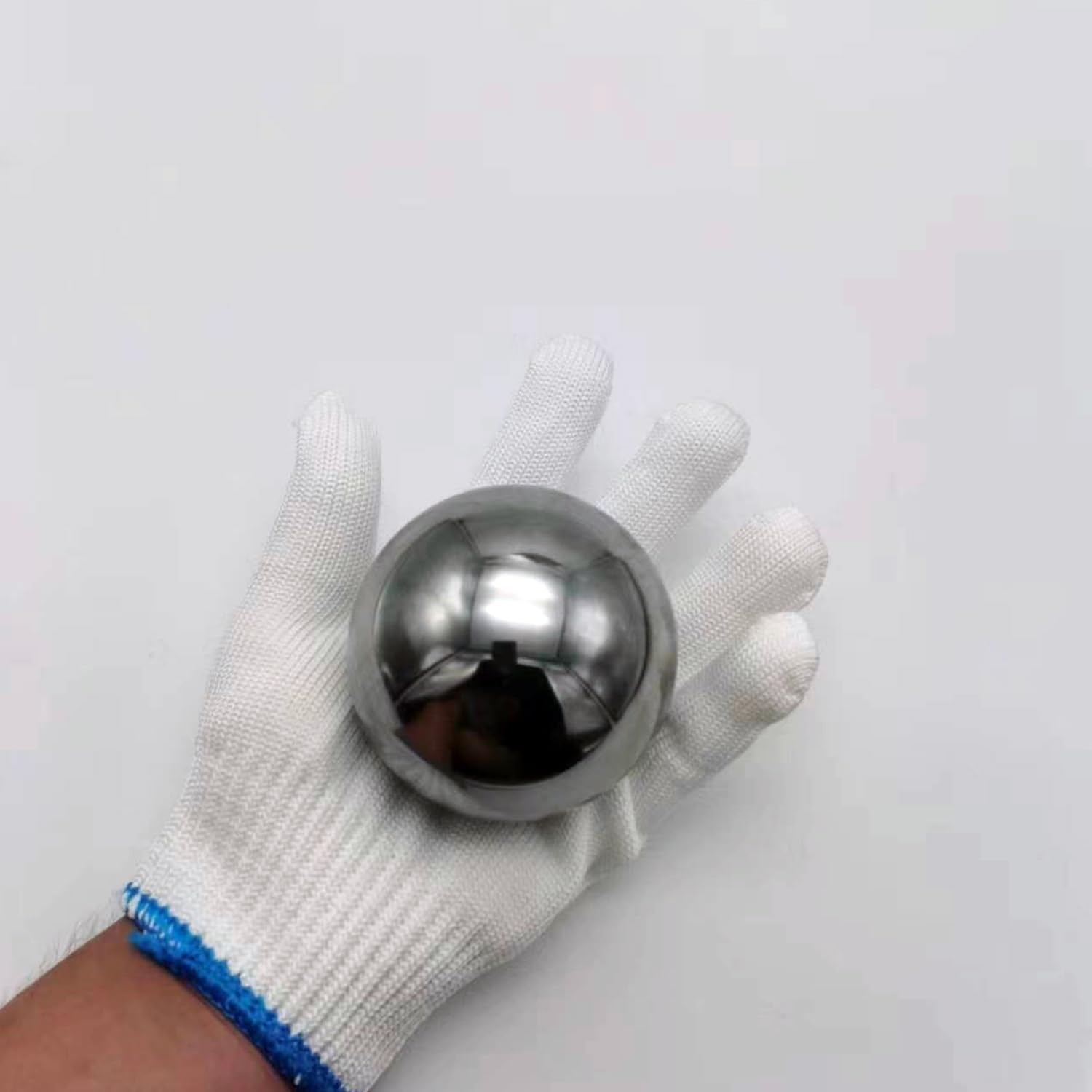 Two Large 3" Inch Diameter Hardened Chrome Solid Steel Diameter: 3