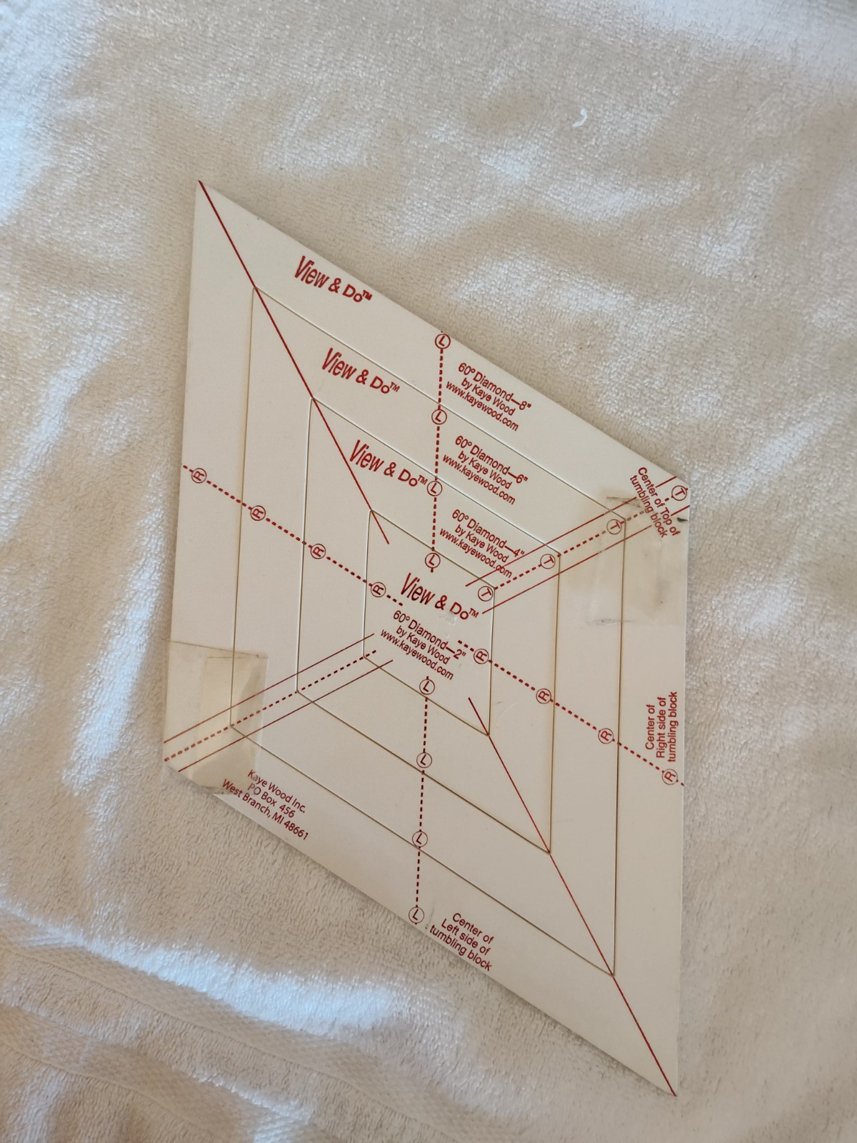 View & Do Diamond Shapes 4 Sizes by Kaye Wood