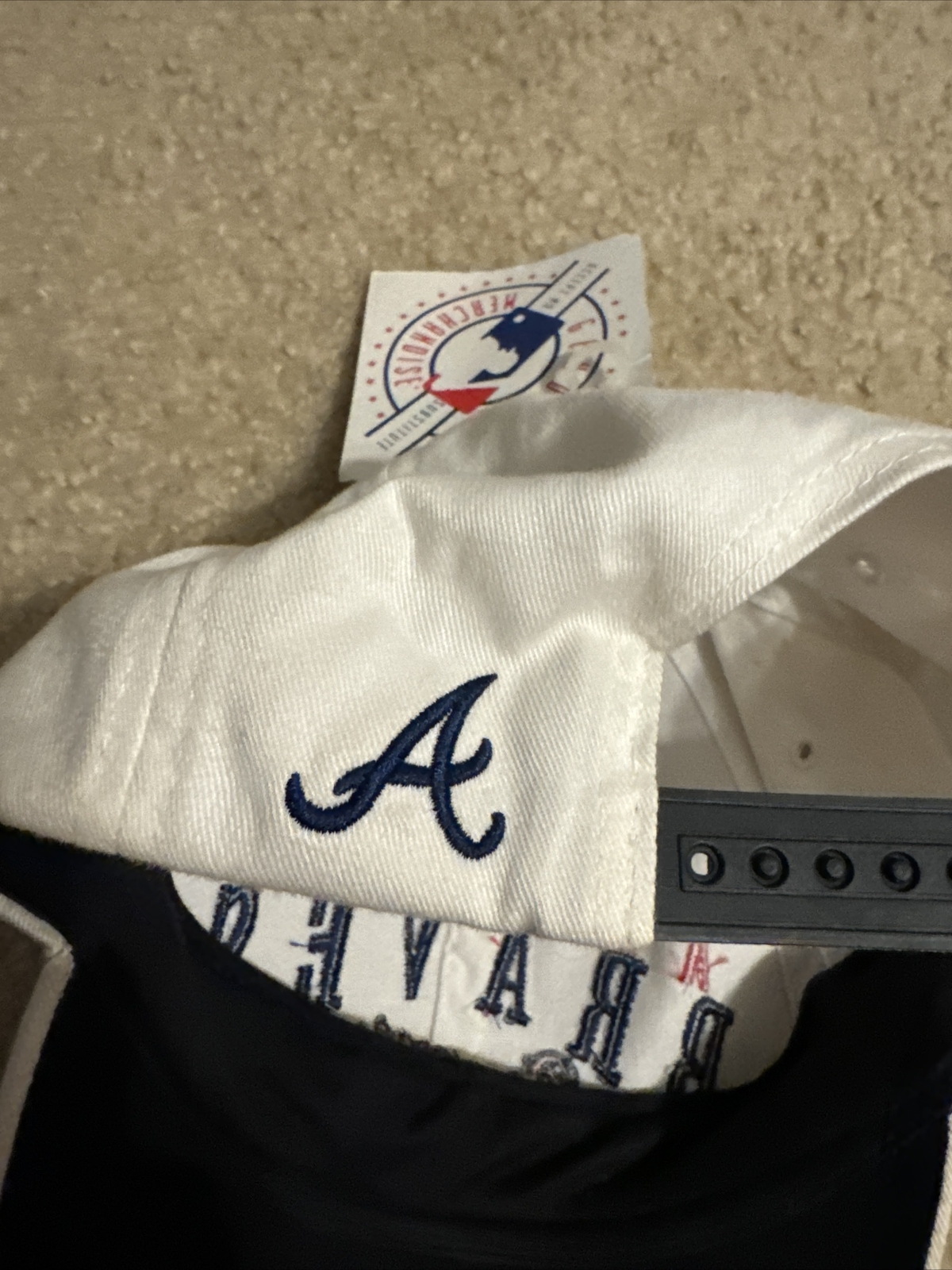 Gerald Williams Signed Braves Hat