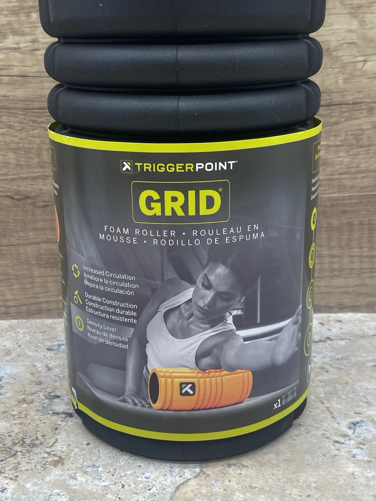 13" Trigger Point Performance - The Grid - Revolutionary 5.5" Foam Roller Green