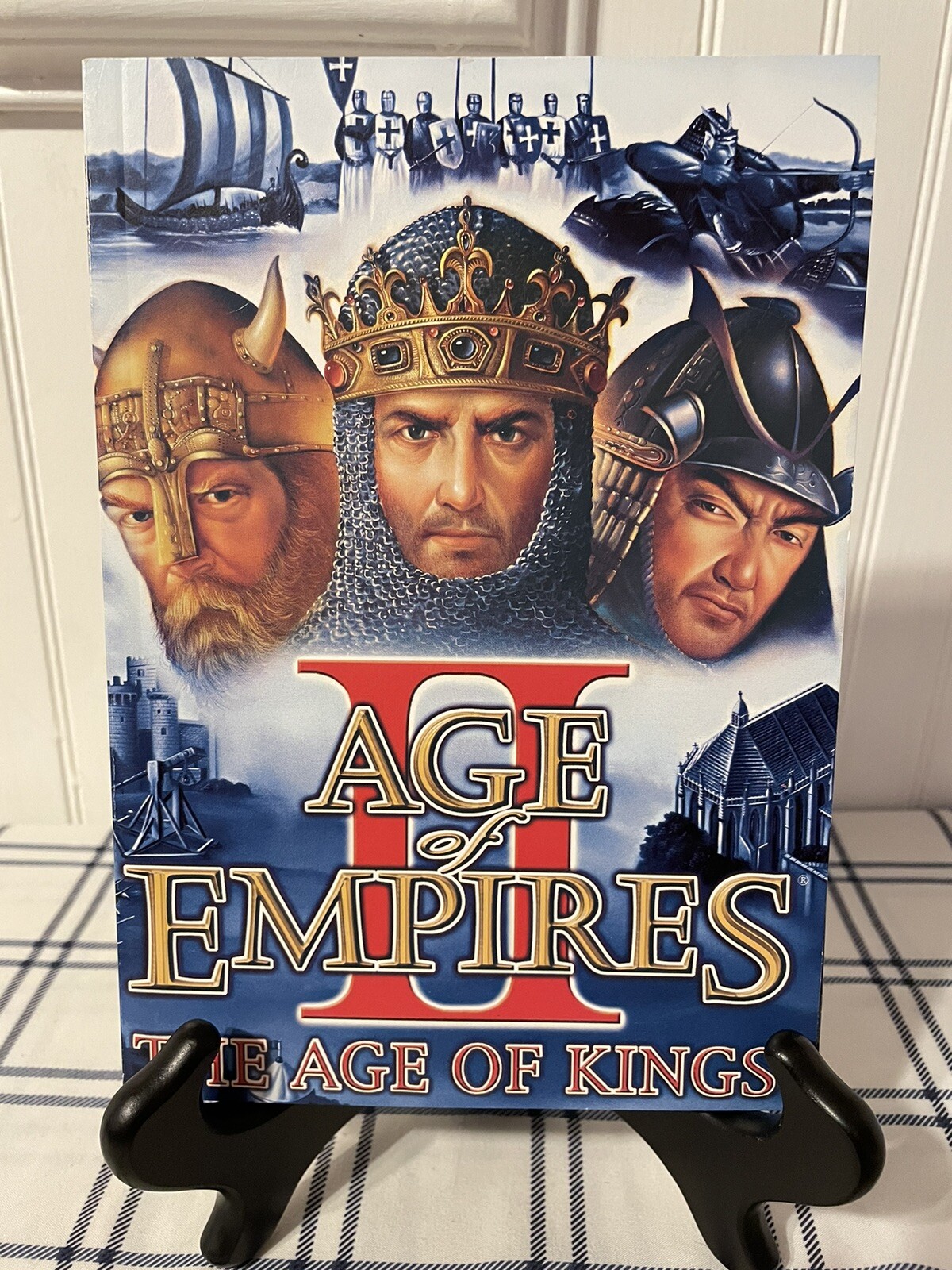 Age Of Empires II Conquerors & The Age of Kings MANUAL BOOKLET ONLY + One More