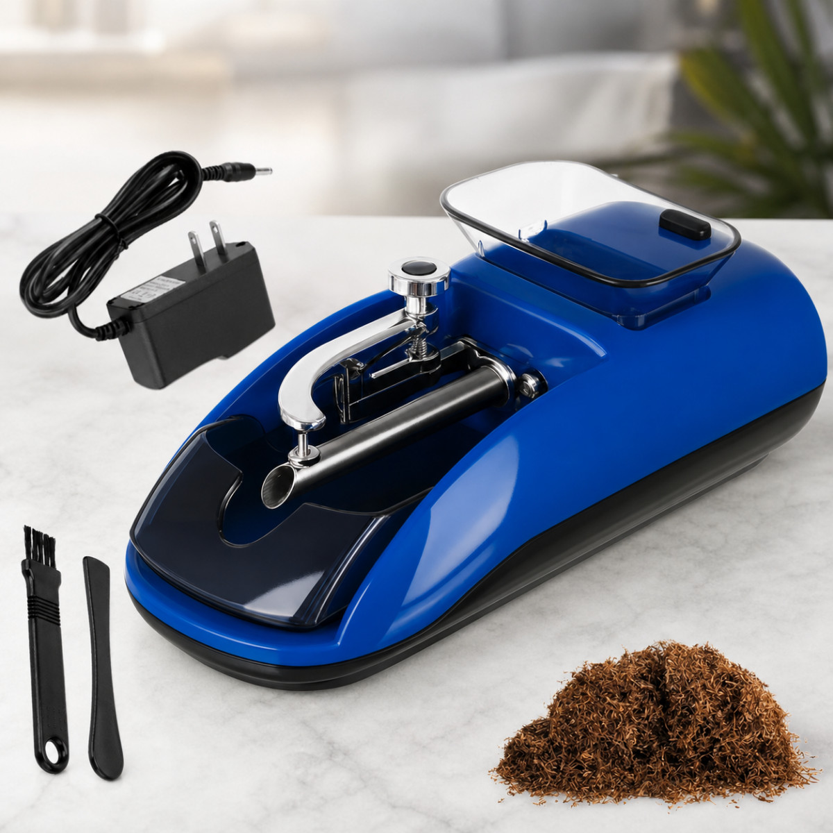Automatic Electric Cigarette Roller Rolling Machine Tobacco Injector Maker US
