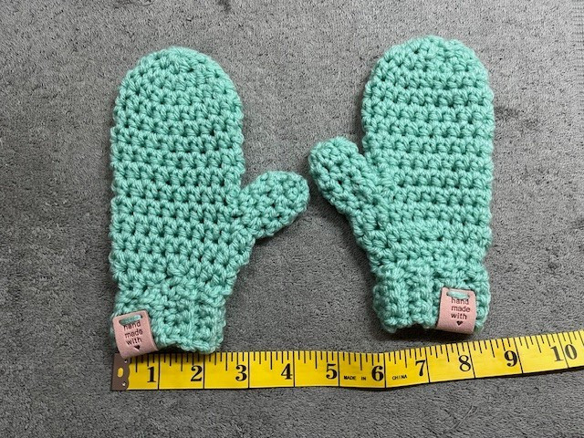 Handmade Crocheted Mittens for children