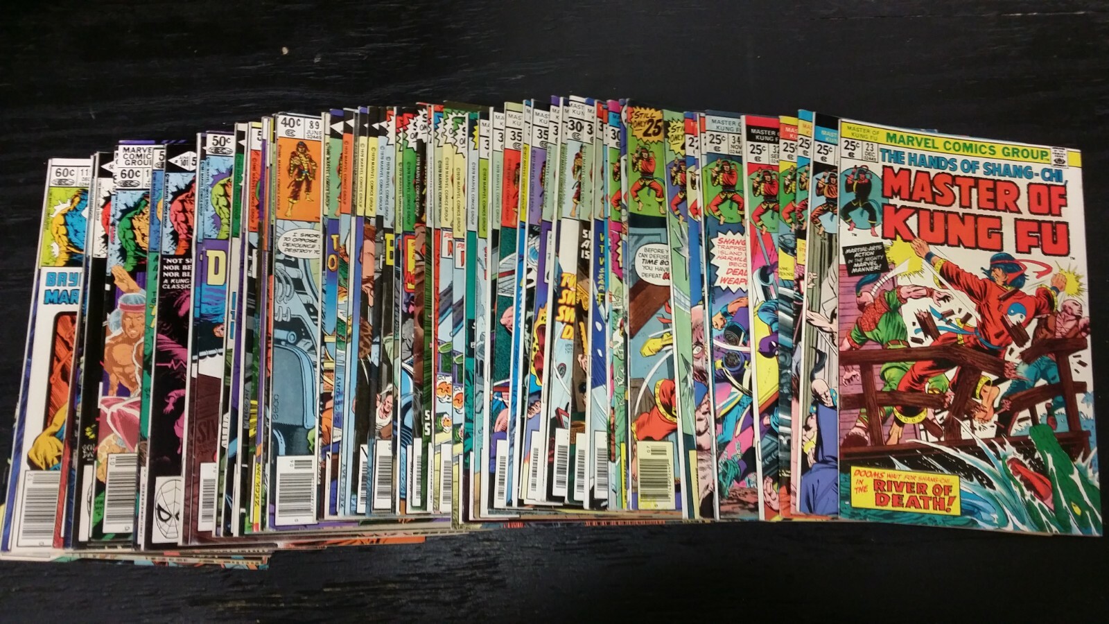 1974 MARVEL COMICS SHANG-CHI MASTER OF KUNG FU MULTIPLE ISSUES/COVERS AVAILABLE