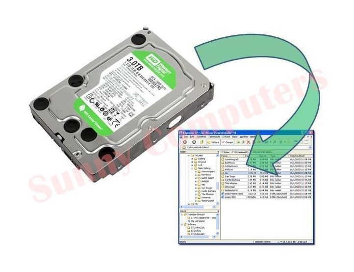 Computer Desktop Hard Drive HDD Quick Check Inspection / Minor Repair Service AU