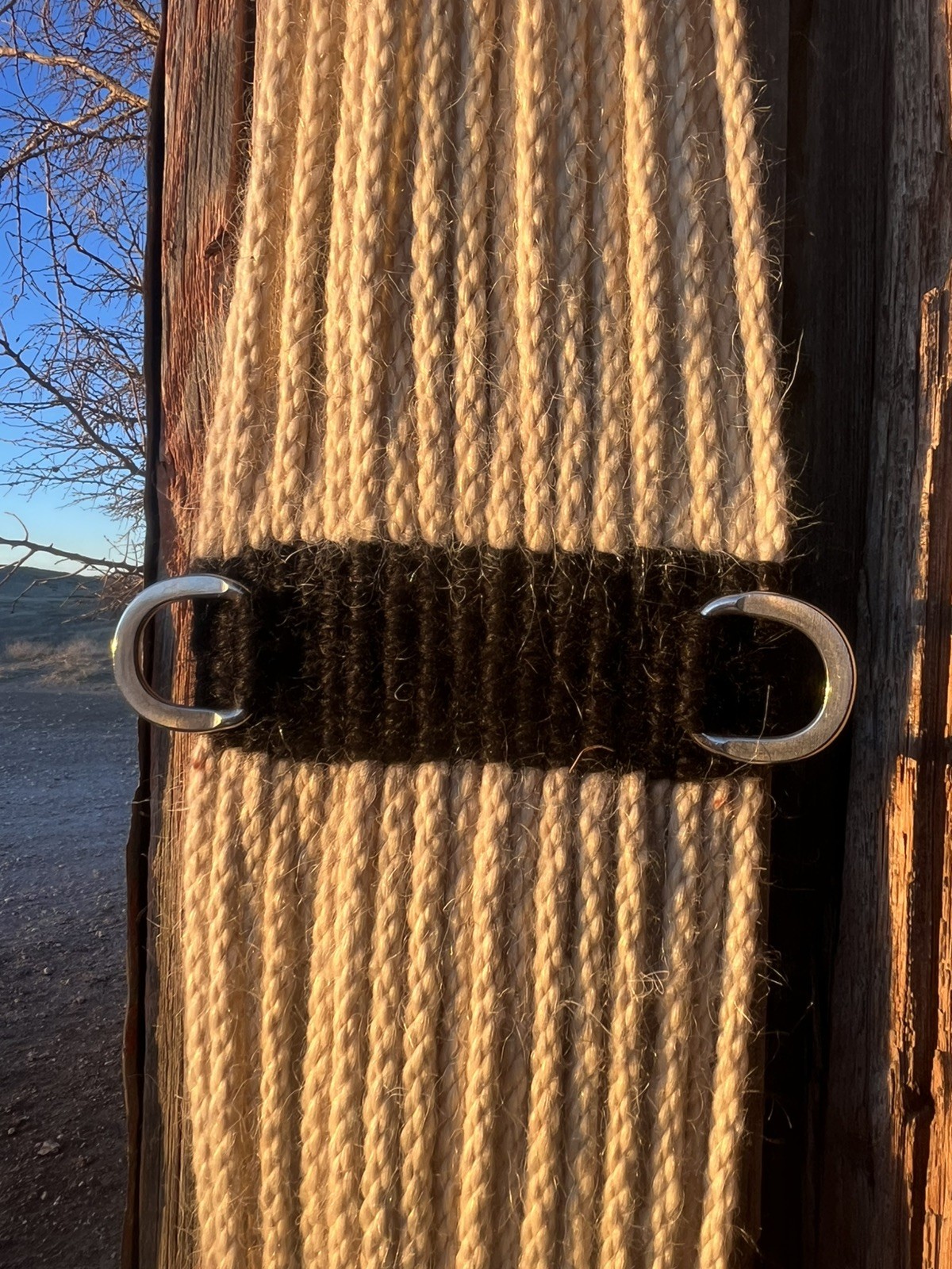 Custom 100% Mohair 32” Cinch