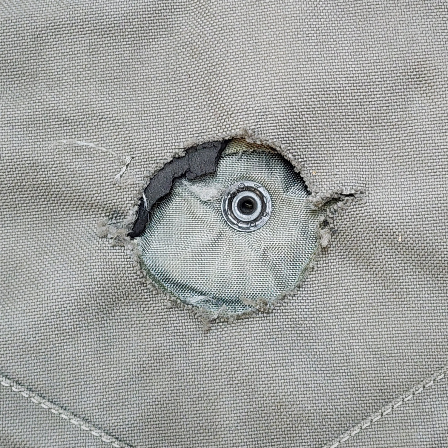 Used Need Repair Foliage Gray Hydration Carrier Backpack *mocinc.1982*