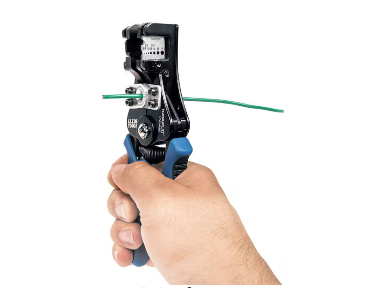 Katapult Wire Stripper & Cutter for 8-20 AWG Solid and 10-22 AWG Stranded Wire
