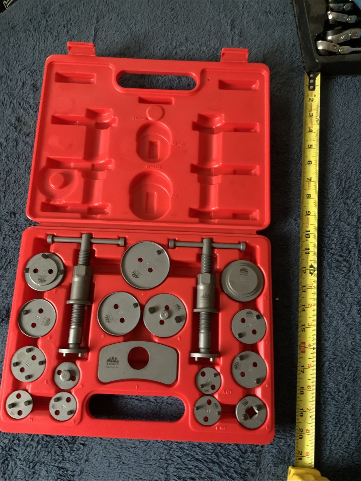Mac Tools Dbc18c, 18pc Disc Brake Caliper Set, Used Once….