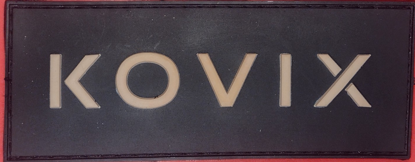 KOVIX Silencers Suppressor SHOT-SHOW 2026 Tactical Morale Patch PVC H&L 2A