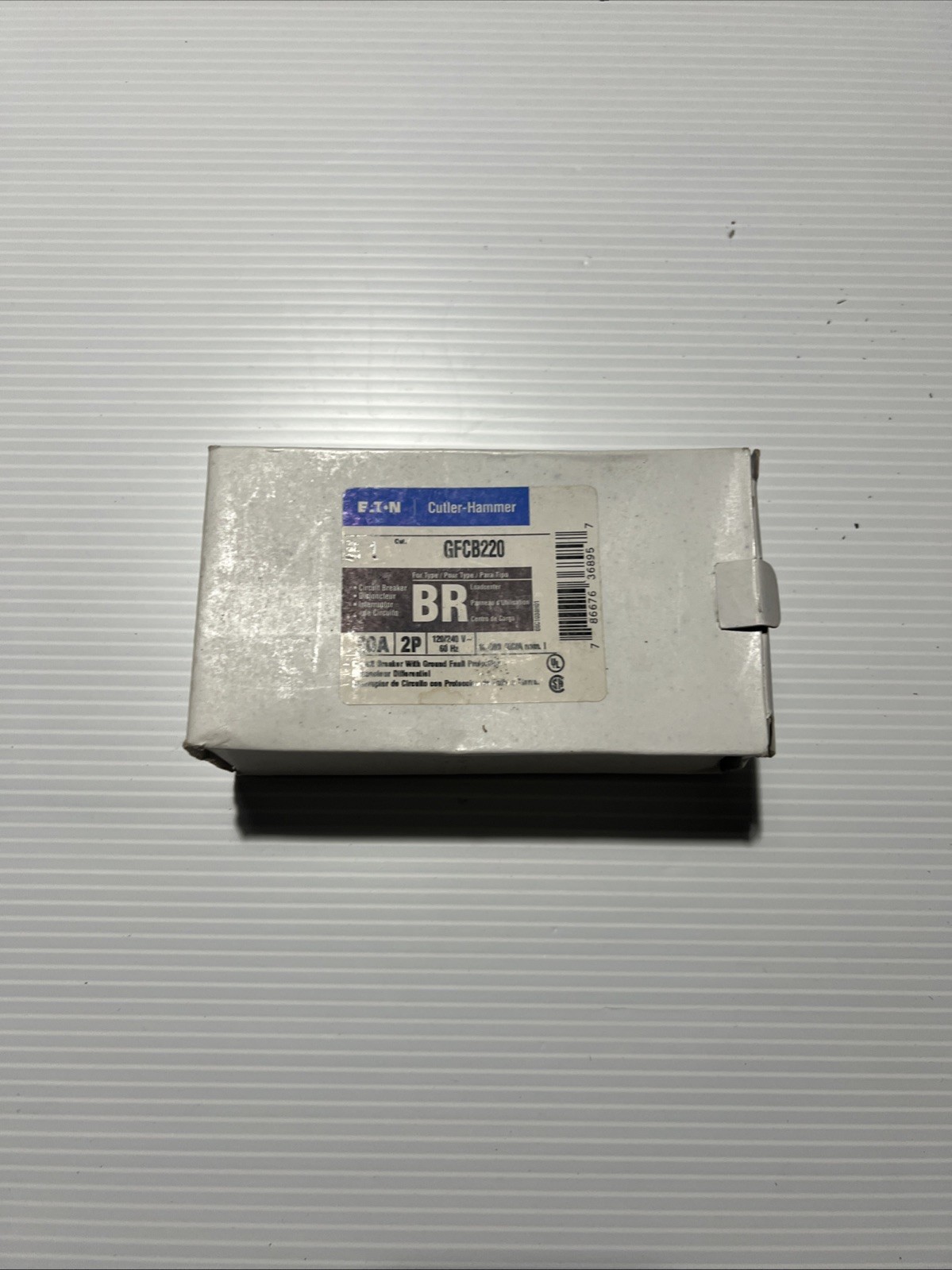 Eaton GFTCB220 Circuit Breaker W/ Ground Fault Protection New In Box Ship In 24h