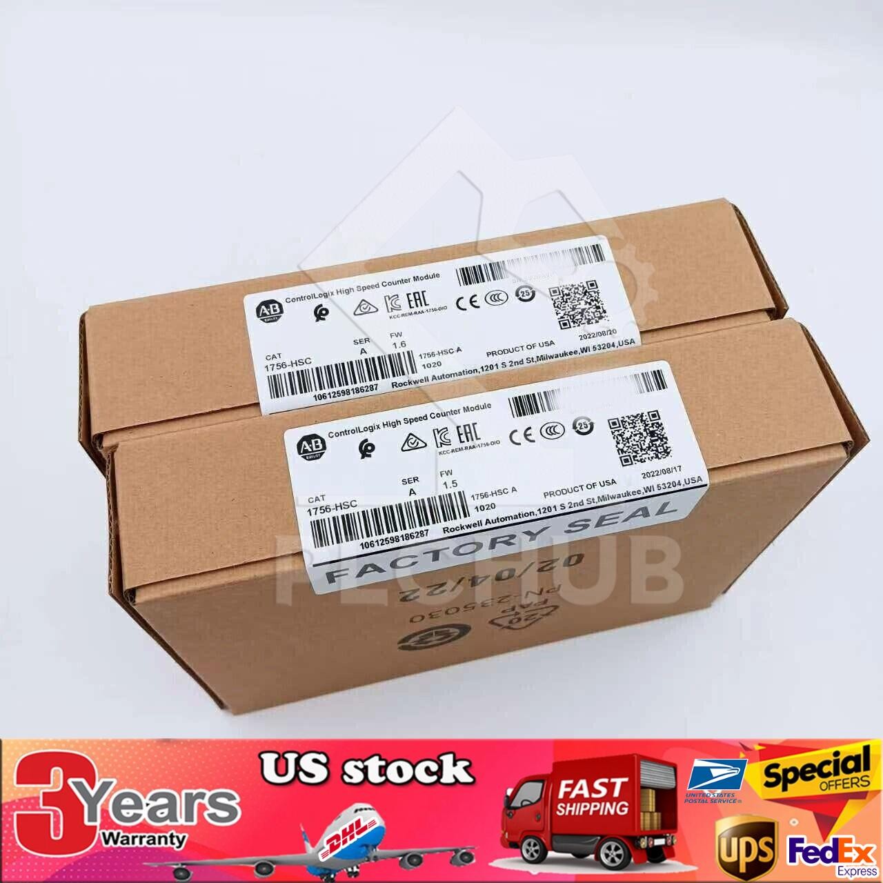 New Allen-Bradley 1756-HSC SER A ControlLogix High Speed Counter Module USA