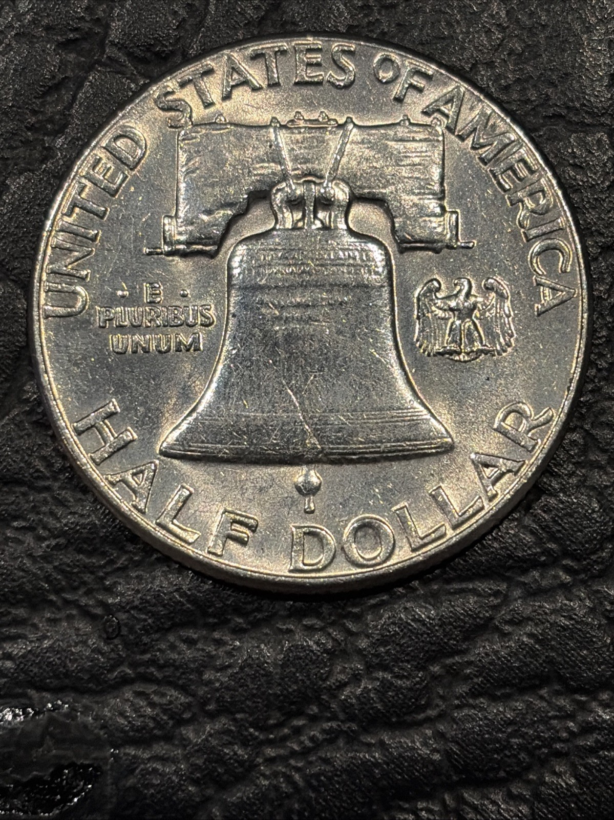 Rare 1963 No Mint Mark Franklin Half Dollar