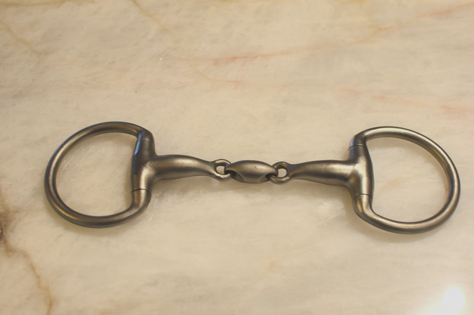 Lorenzini Eggbutt Snaffle Bit with Central Link 5.25"