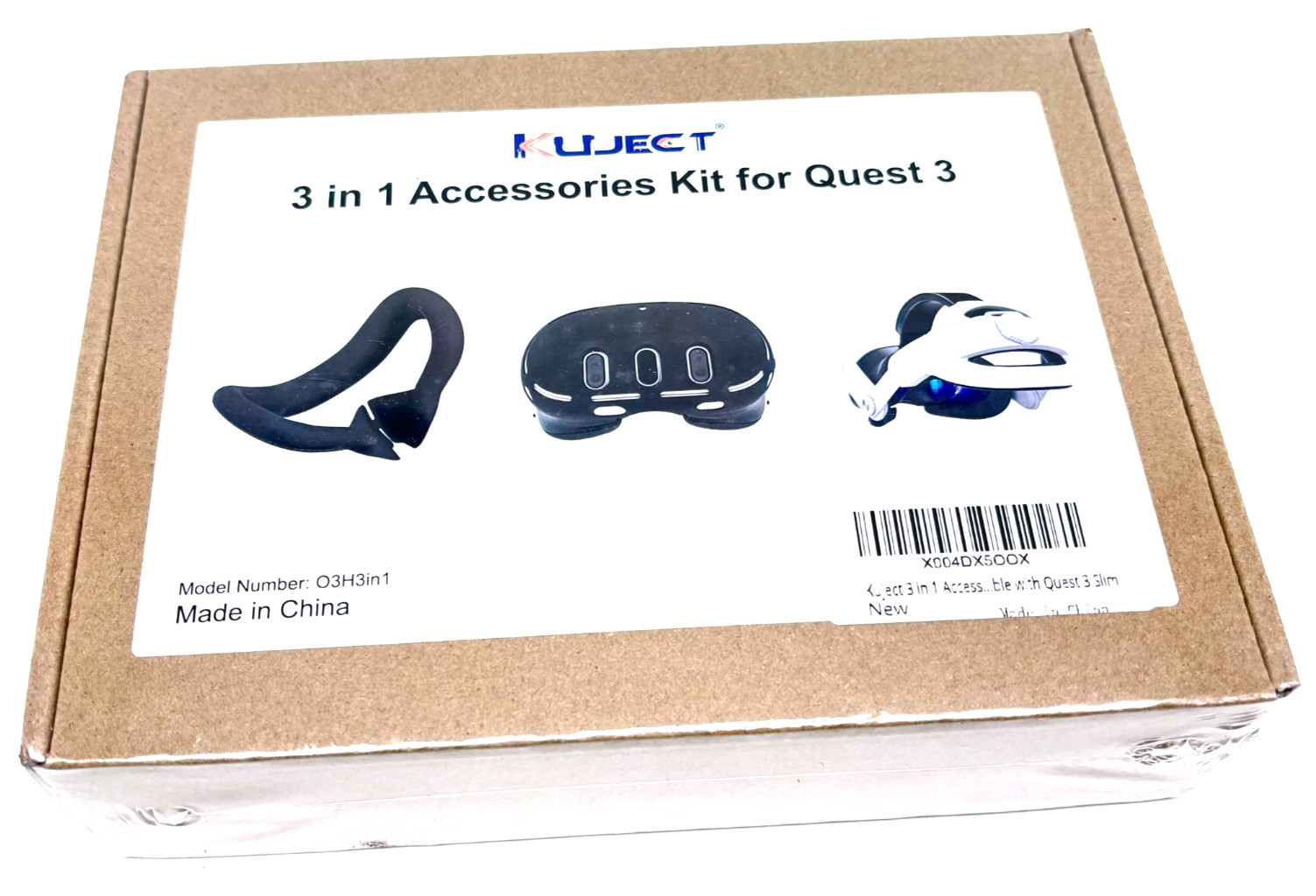Kuject 3-in-1 Accessories Kit for Quest 3 O3H3in1