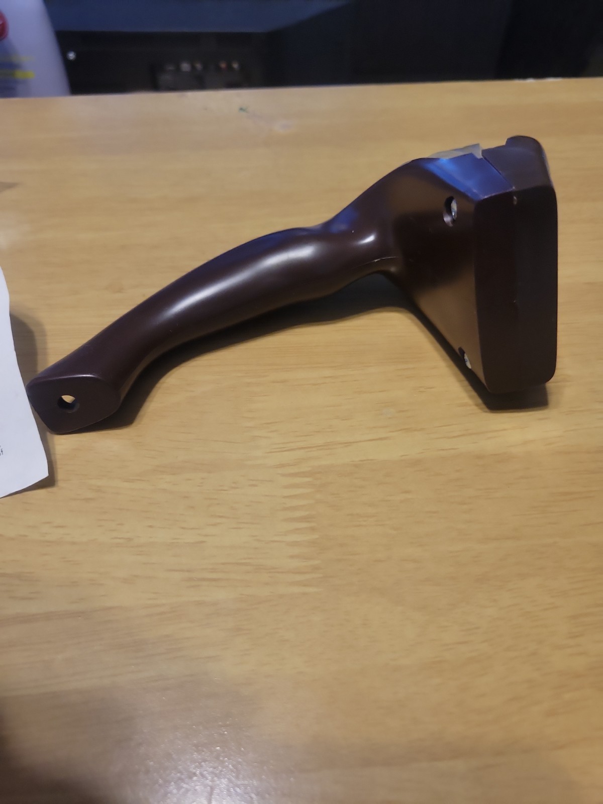 Vintage Cutco Kitchen Knife Sharpener Hand Held Pull Through Manual Brown