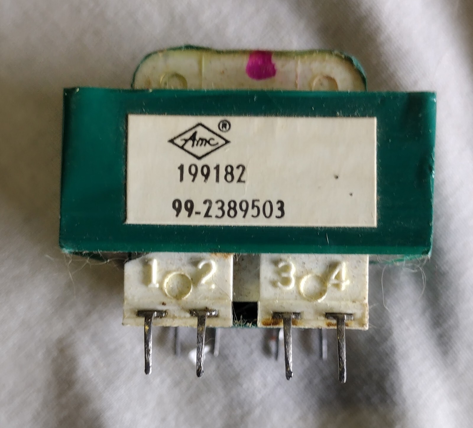 AMC 199182 Transformer 99-2389503 NOS 8-Pin PCB Mount Dual Primary/Secondary