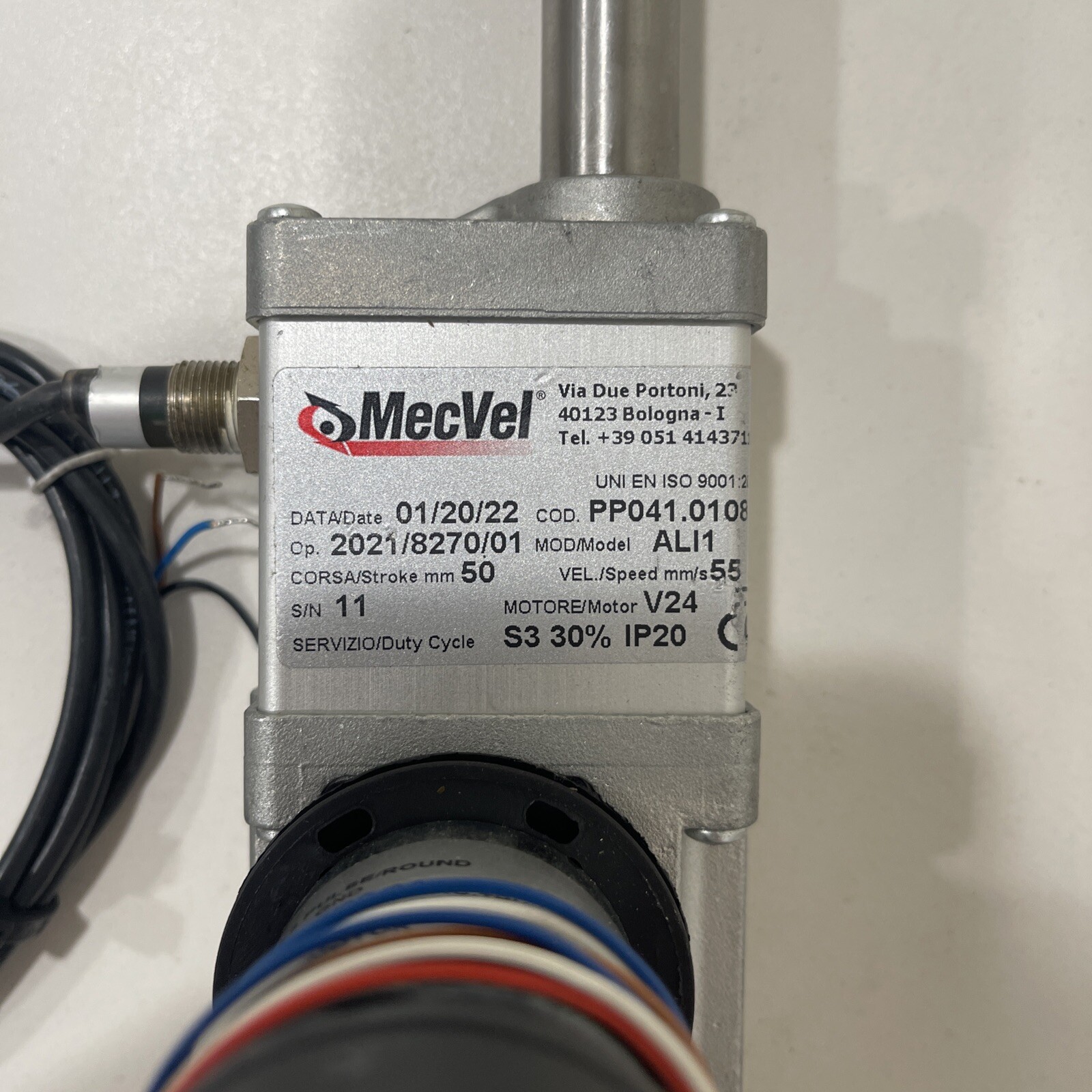 CARPIGIANI IC570500146 ACTUATOR OGNIBENE ALI 1 50mm + SENSOR