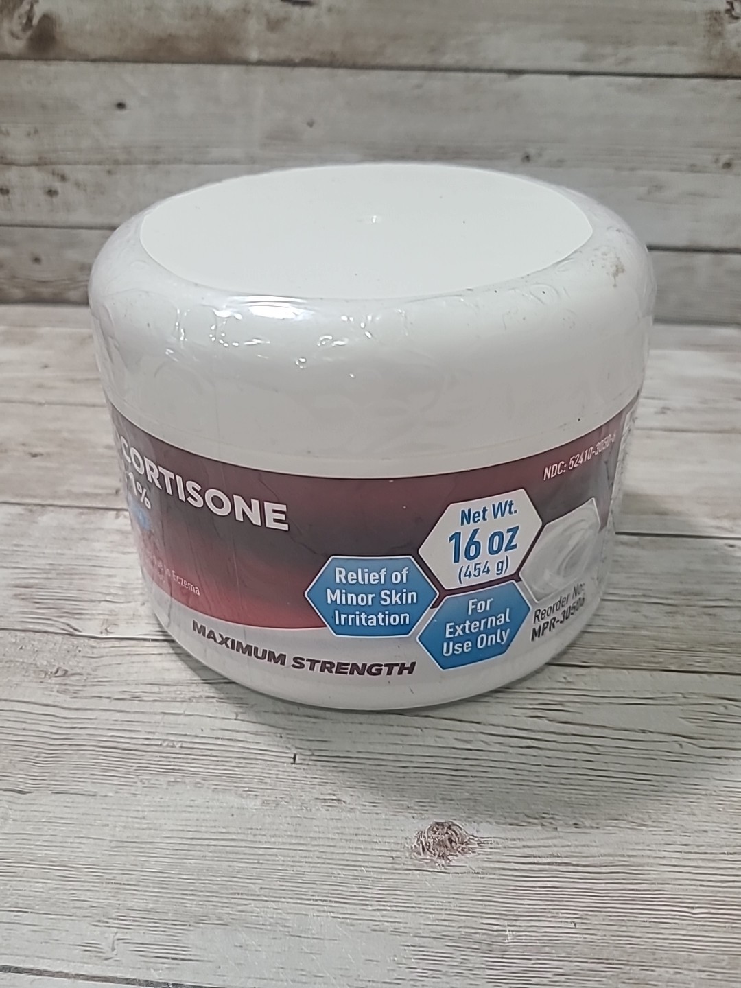 MED Pride 1% Hydrocortisone Cream Bulk 16 Oz Maximum Strength Itch Relief...