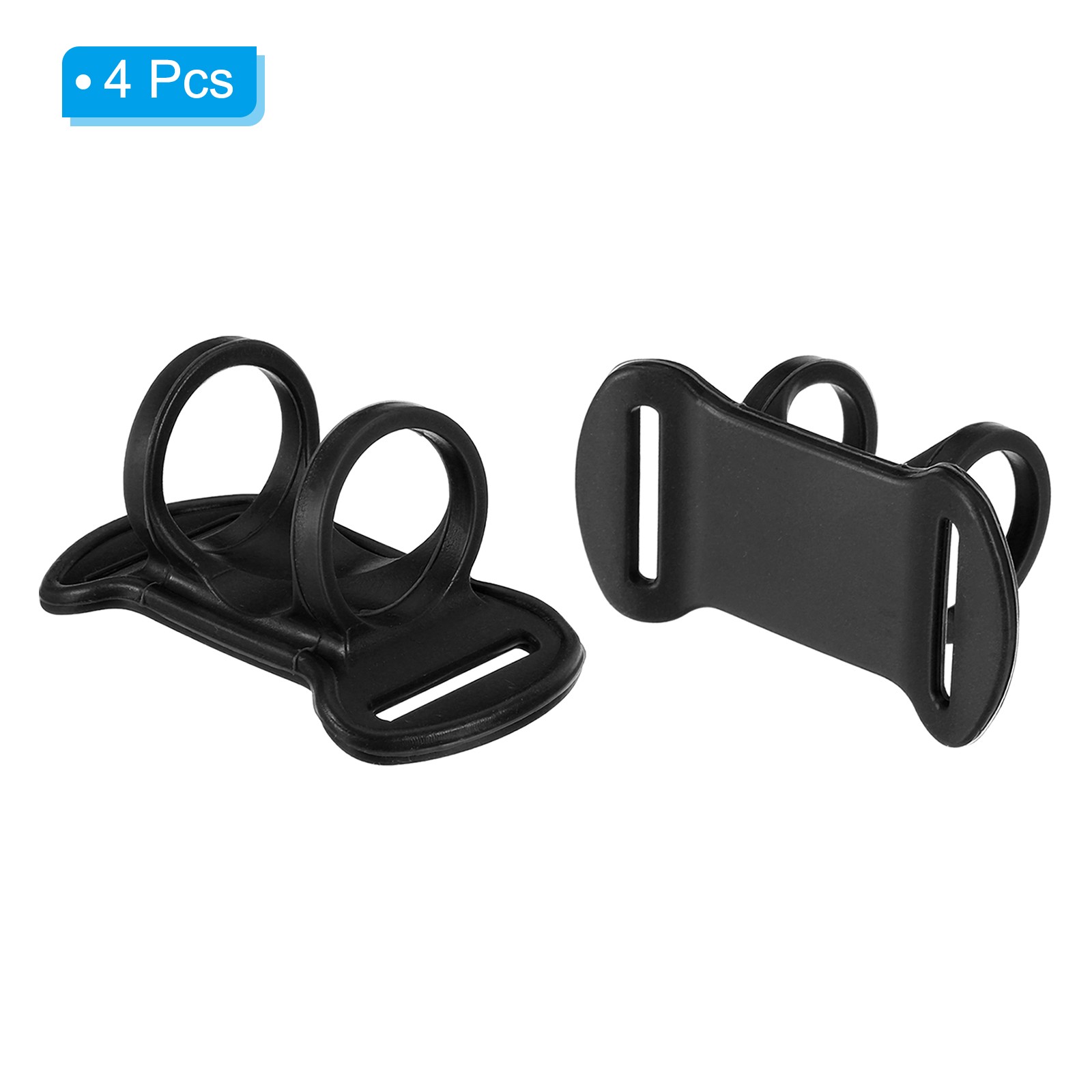 4Pcs Headlamp Flashlight Holder Silicone Soft High Elastic Stand