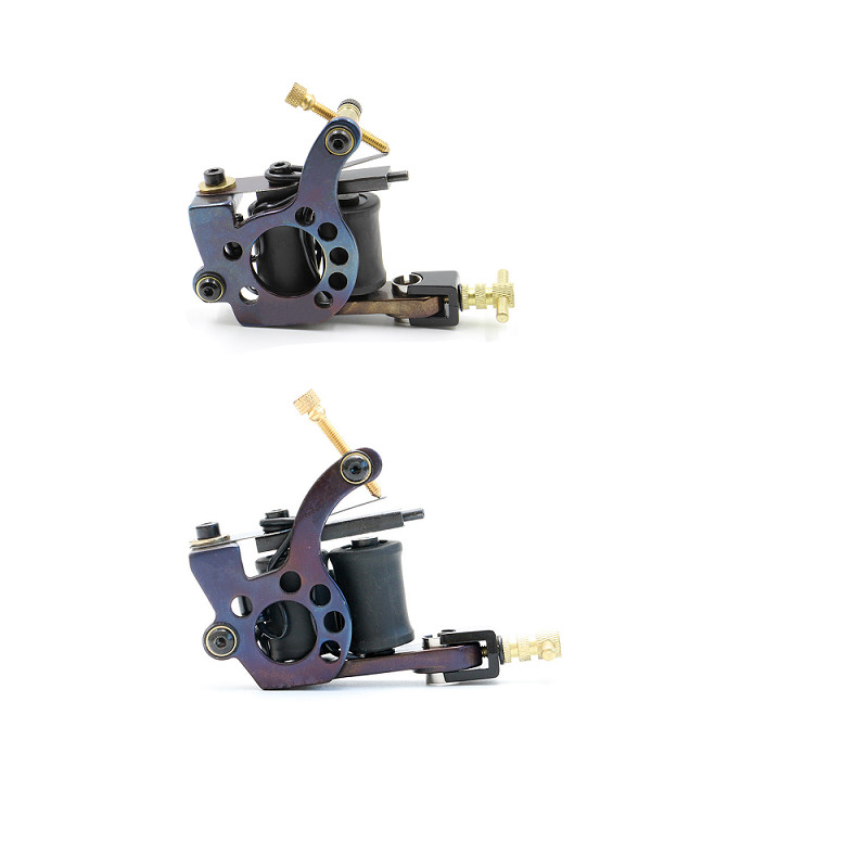 Set Of 2PCS Top Iron Tattoo Machine Guns For Kit Power Set Supply