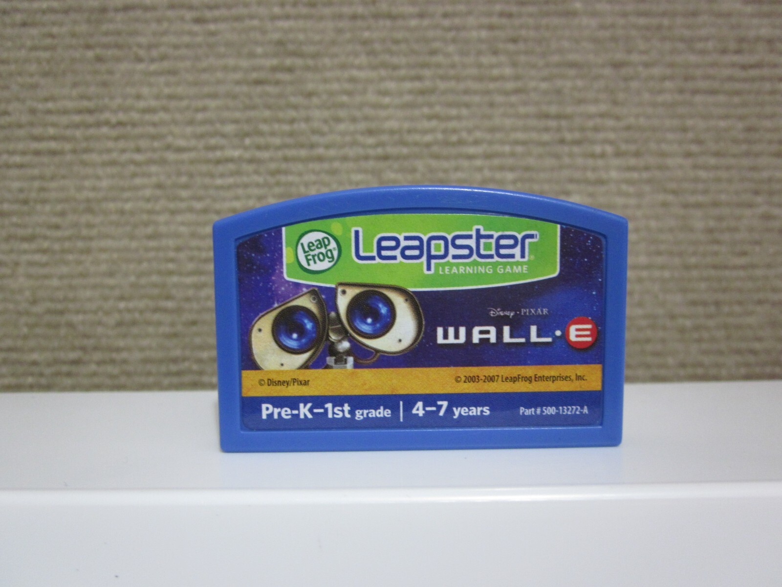 LEAP FROG LEAPSTER WALL- E GAME CARTRIDGE DISNEY PIXAR 2007
