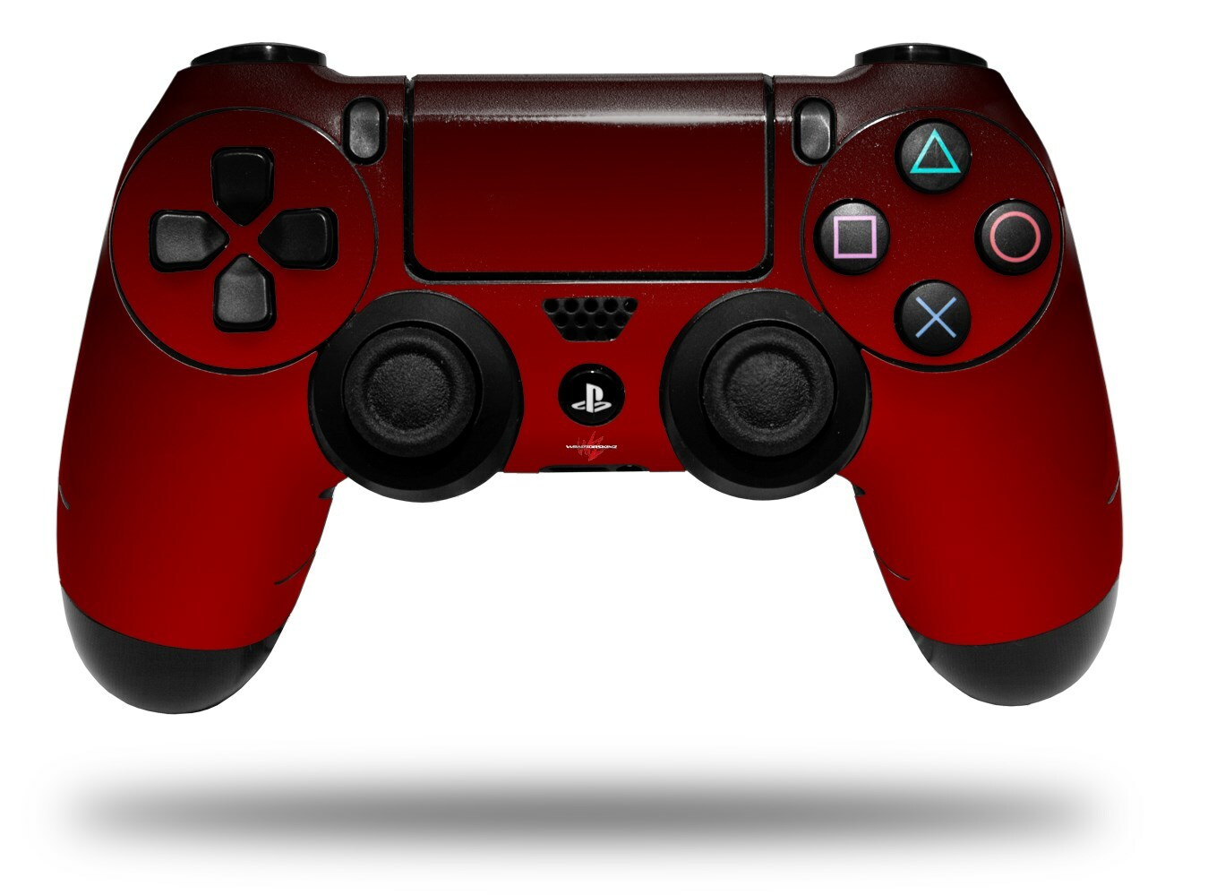 Skin for Playstation 4 Sony PS4 Controller Smooth Fades Red Black