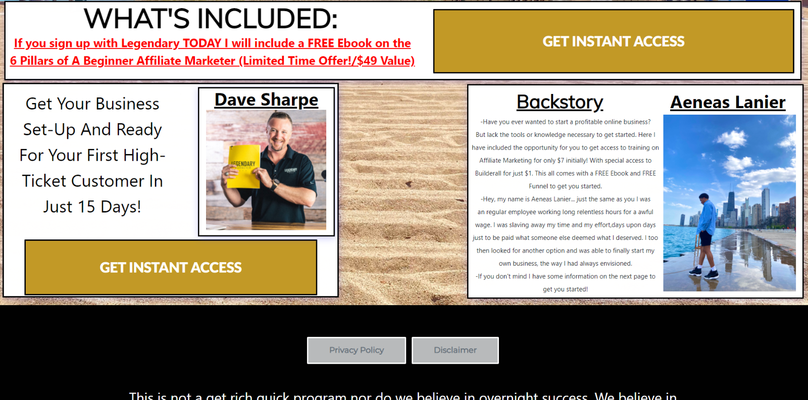 Ace Build 'Em Website/Funnel Design